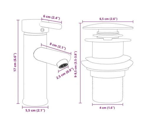 2-Daļīgs Vannasistabas Mēbeļu Komplekts, Keramika, Koks Vidaxl 2-Daļīgs Vannasistabas Mēbeļu Komplekts, Keramika, Koks Vidaxl