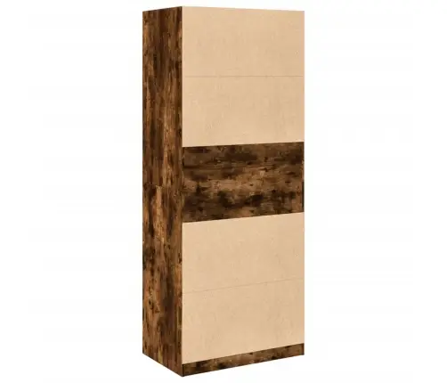 Drēbju Skapis, Ozolkoka Krāsa, 80X50X200 Cm, Inženierijas Koks Vidaxl