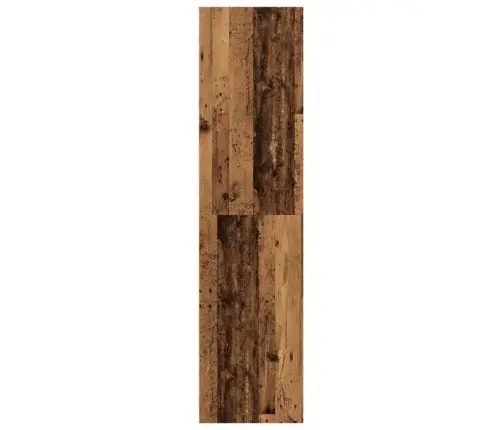 Skapis, 30X50X200 Cm, Veca Koka Krāsā, Inženierijas Koks Vidaxl