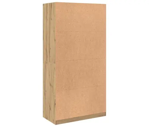 Riidekapp, Käsitöötamm, 100X50X200 cm Tehispuit