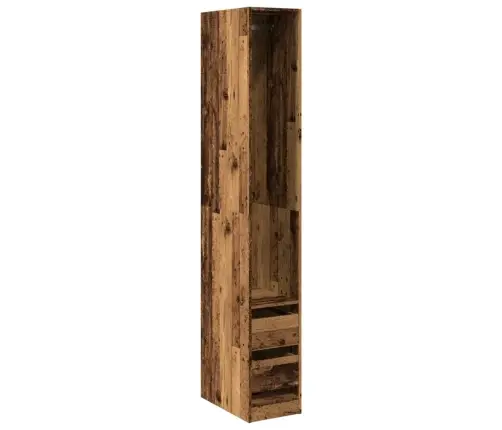 Garderoob Vana Puidu 30X50X200 Cm Tehispuit