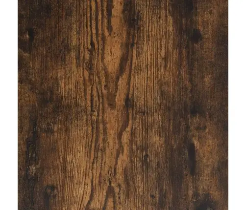 Drabužių Spinta, Dūminio Ąžuolo, 80X50X200cm Apdirbta Mediena