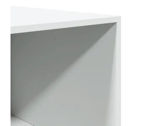 Skapis, Balts, 100X50X200 Cm, Skaidu Plāksne Vidaxl