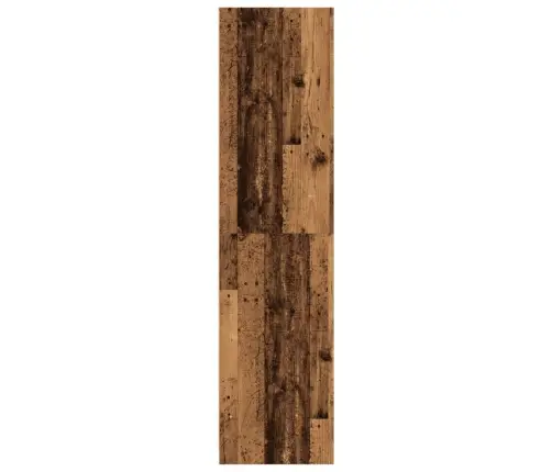 Skapis, 100X50X200 Cm, Veca Koka Krāsā, Inženierijas Koks Vidaxl