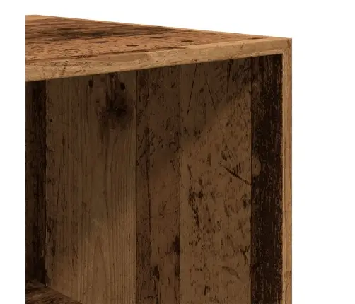 Skapis, 100X50X200 Cm, Veca Koka Krāsā, Inženierijas Koks Vidaxl