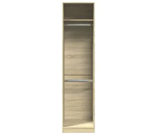 Garderoob Sonoma Tamm 50 X 50 X 200 Cm Tehispuit Garderoob Sonoma Tamm 50 X 50 X 200 Cm Tehispuit
