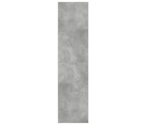 Skapis, 50X50X200 Cm, Betona Pelēks, Skaidu Plāksne Vidaxl