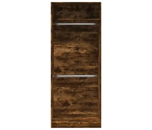 Drēbju Skapis, Ozolkoka Krāsa, 80X50X200 Cm, Inženierijas Koks Vidaxl