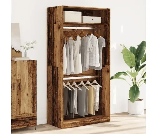 Garderoob Vana Puit 100 X 50 X 200 Cm Tehispuit