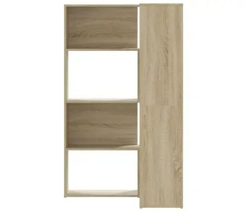 4-Korruseline Sonoma Tamm 85X85X140 Cm Tehispuit