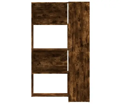 4-Korruseline Raamaturiiul Tamm 85X85X140 Cm Tehispuit 4-Korruseline Raamaturiiul Tamm 85X85X140 Cm Tehispuit