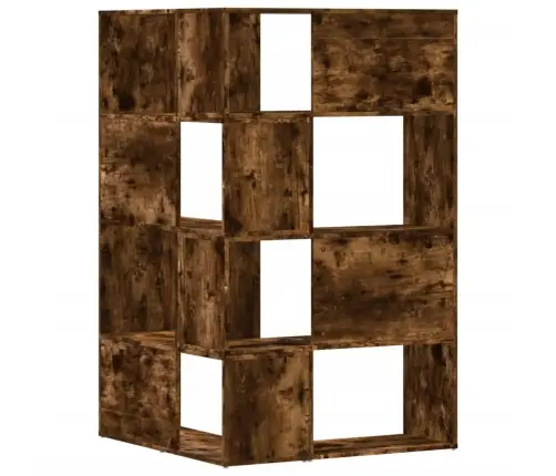 4-Korruseline Raamaturiiul Tamm 85X85X140 Cm Tehispuit 4-Korruseline Raamaturiiul Tamm 85X85X140 Cm Tehispuit