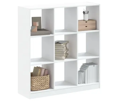 Grāmatu Plaukts, Balts, 102X32X108 Cm, Inženierijas Koks Vidaxl