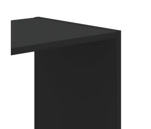 Grāmatplaukts, Melns, 102X32X108 Cm, Inženierijas Koks Vidaxl