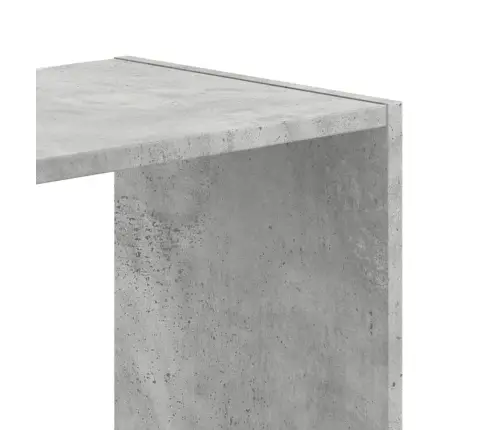 Raamaturiiul, Betoonhall, 102X32X108 cm Tehispuit