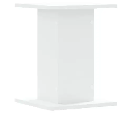 Stovai Augalams, 2Vnt., Balti, 30X30X40cm Apdirbta Mediena