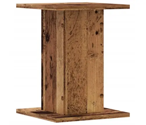 Augu Statīvi, 2 Gab., Veca Koka Krāsā, 30X30X40 Cm, Koks Vidaxl