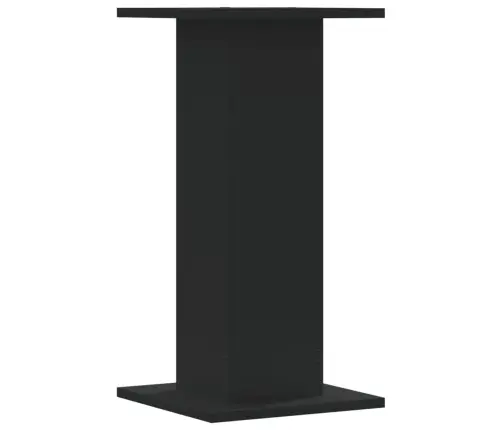 Augu Statīvi, 2 Gab., Melni, 30X30X60 Cm, Inženierijas Koks Vidaxl