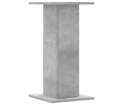 Stovai Augalams, 2Vnt., Betono, 30X30X60cm Apdirbta Mediena