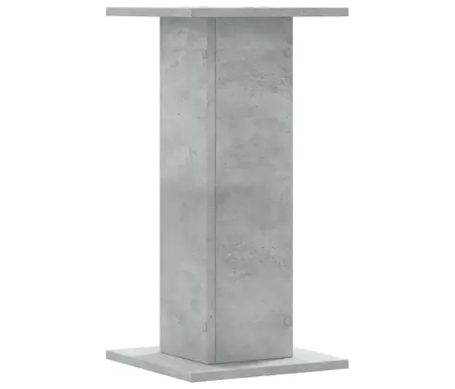 Stovai Augalams, 2Vnt., Betono, 30X30X60cm Apdirbta Mediena