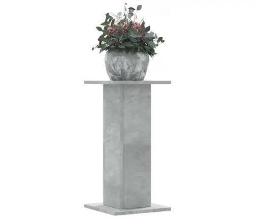 Stovai Augalams, 2Vnt., Betono, 30X30X60cm Apdirbta Mediena