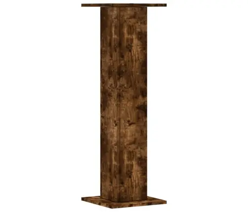 Stovai Augalams, 2Vnt., Dūminiai, 30X30X95cm Apdirbta Mediena