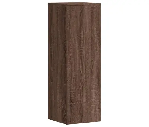 Augu Statīvi, 2 Gab., Brūna Ozola, 33X33X100 Cm, Koks Vidaxl