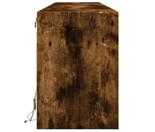 Tv Sienas Plaukts Ar Led, Ozolkoka, 180X31X45 Cm Vidaxl