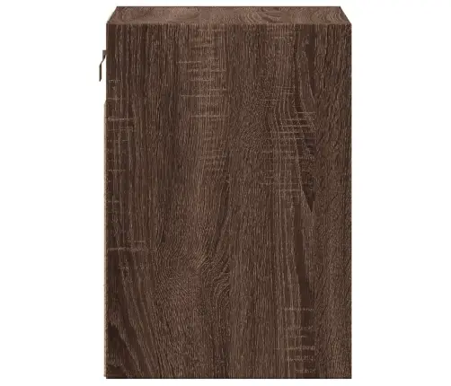 Sienas Naktsskapītis Ar Led Apgaismojumu, Ozola Krāsa Vidaxl