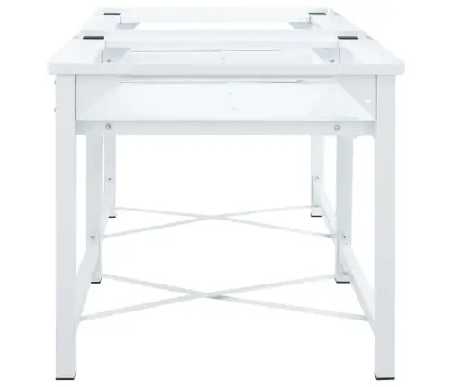 Veļasmašīnas Statīvs Ar Izvelkamu Plauktiem, Balts Vidaxl