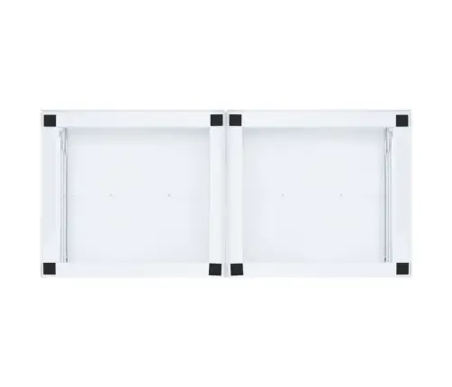 Veļasmašīnas Statīvs Ar Izvelkamu Plauktiem, Balts Vidaxl