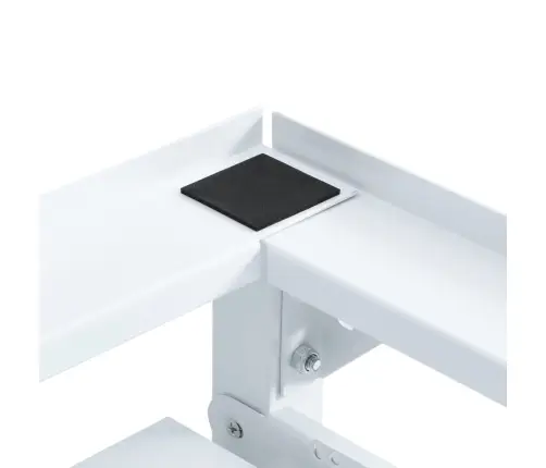 Veļasmašīnas Statīvs Ar Izvelkamu Plauktiem, Balts Vidaxl