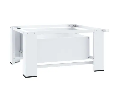 Veļasmašīnas Statīvs Ar Atvilktni, Balts Vidaxl