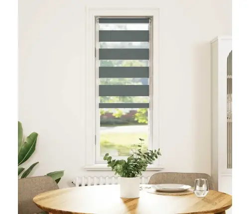 Zebrinės Žaliuzės 45X150 Cm Audinio Plotis 40,9 Cm Poliesteris