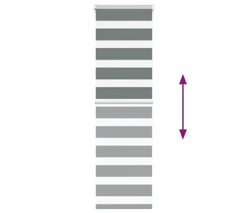 Žalūzijas Zebra 50X150 Cm Auduma Platums 45,9 Cm Poliesters Vidaxl Žalūzijas Zebra 50X150 Cm Auduma Platums 45,9 Cm Poliesters Vidaxl