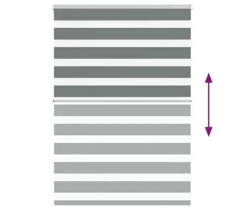 Žalūzijas Zebra 95X150 Cm Auduma Platums 90,9 Cm Poliesters Vidaxl