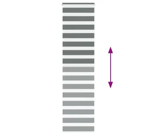 Žalūzijas Zebra 60X230 Cm Auduma Platums 55,9 Cm Poliesters Vidaxl Žalūzijas Zebra 60X230 Cm Auduma Platums 55,9 Cm Poliesters Vidaxl