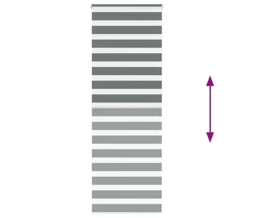 Žalūzijas Zebra 90X230 Cm Auduma Platums 85,9 Cm Poliesters Vidaxl