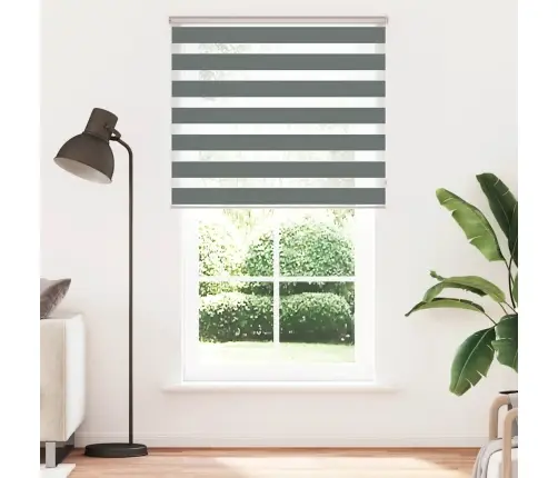 Zebrinės Žaliuzės 130X230 Cm Audinio Plotis 125,9Cm Poliesteris