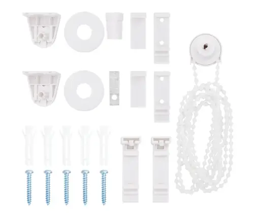 Zebrinės Žaliuzės 45X100 Cm Audinio Plotis 40,9 Cm Poliesteris