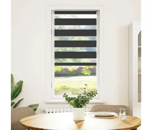 Triibuline Ruloo Must 60X100 Cm Kanga Laius 55,9 Cm Polüester