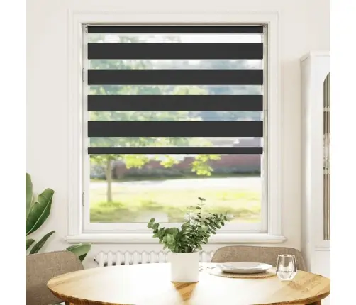 Zebrinės Žaliuzės 100X100 Cm Audinio Plotis 95,9 Cm Poliesteris