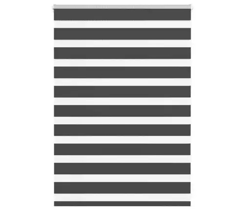 Triibuline Ruloo Must 105X100 Cm Kanga Laius 100,9 Cm Polüester