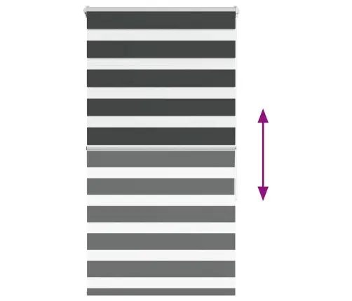 Žalūzijas Zebra 90X150 Cm Auduma Platums 85,9 Cm Poliesters Vidaxl