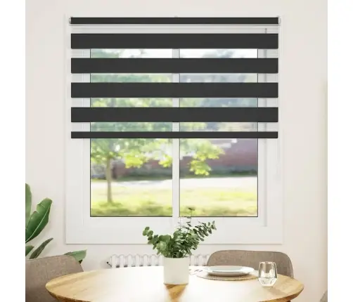 Zebrinės Žaliuzės 130X150 Cm Audinio Plotis 125,9Cm Poliesteris