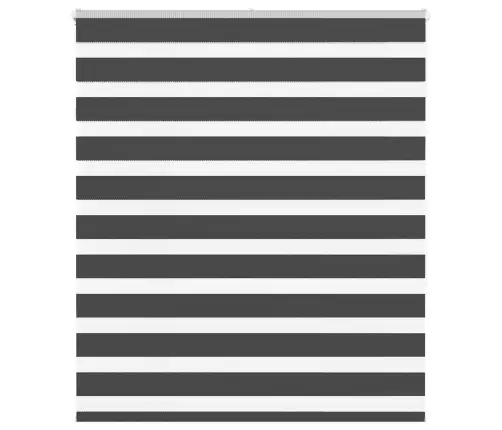 Triibuline Ruloo Must 135X150 Cm Kanga Laius 130,9 Cm Polüester