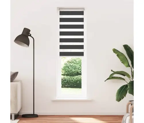 Triibuline Ruloo Must 65X200 Cm Kanga Laius 60,9 Cm Polüester