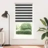 Žalūzijas Zebra 115X200 Cm Auduma Platums 110,9 Cm Poliesters Vidaxl