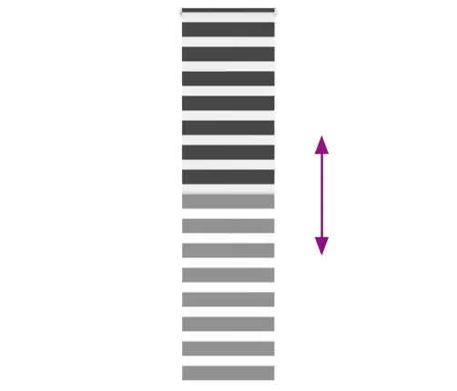 Žalūzijas Zebra 50X230 Cm Auduma Platums 45,9 Cm Poliesters Vidaxl Žalūzijas Zebra 50X230 Cm Auduma Platums 45,9 Cm Poliesters Vidaxl