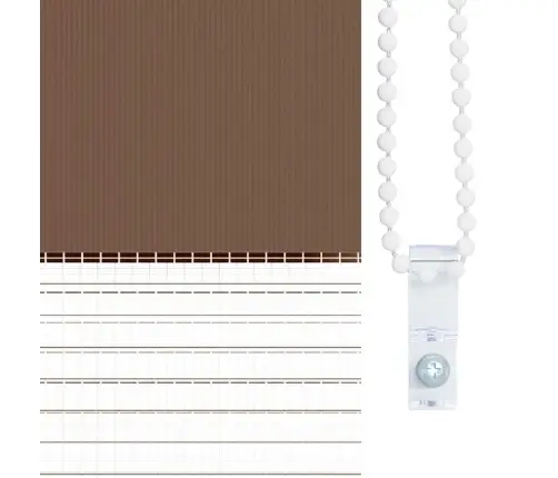 Triibuline Ruloo Pruun 60X150 Cm Kanga Laius 55,9 Cm Polüester